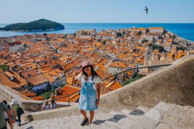 Dubrovnik City Walls photo shoot