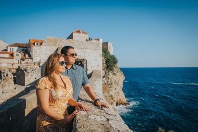 Dubrovnik City Walls photo shoot