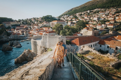 Dubrovnik City Walls photo shoot