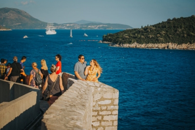 Dubrovnik City Walls photo shoot