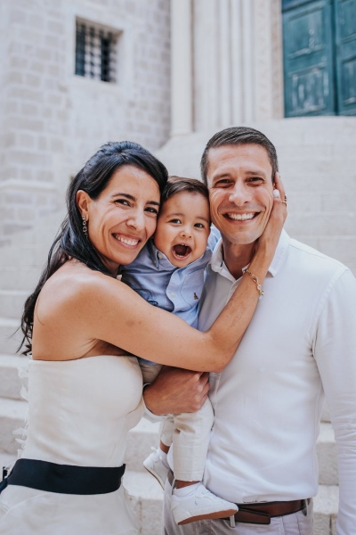 Family photo shoot in Dubrovnik