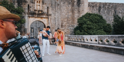 Family photo shoot in Dubrovnik