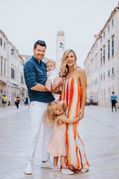 Family photo shoot in Dubrovnik