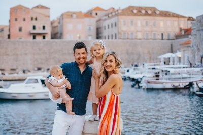 Family photo shoot in Dubrovnik