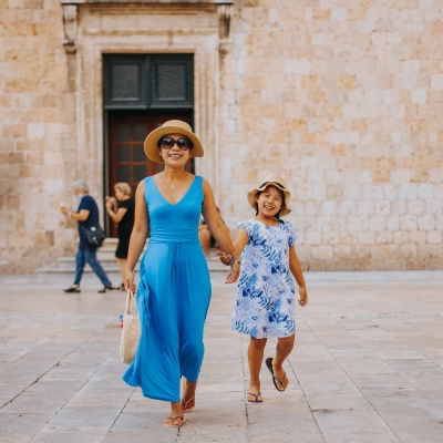 Family photo shoot in Dubrovnik