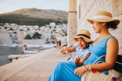 Family photo shoot in Dubrovnik