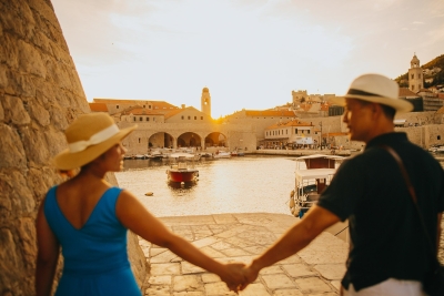 Family photo shoot in Dubrovnik