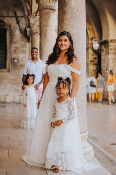 Family photo shoot in Dubrovnik