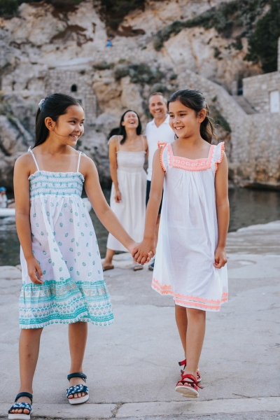 Family photo shoot in Dubrovnik