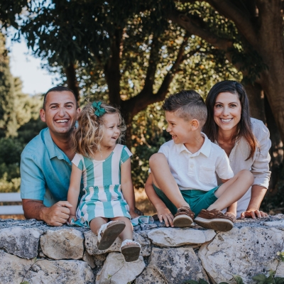 Family photo shoot in Dubrovnik