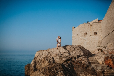 Family photo shoot in Dubrovnik