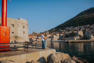 Panoramic view at Porporela in the morning