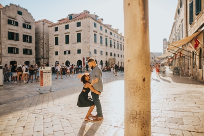 Afternoon in front of Sponza palace