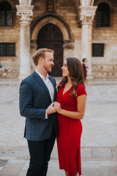 Dubrovnik engagement photo session