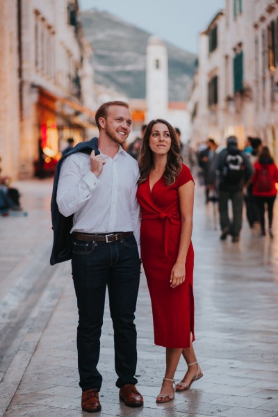 Dubrovnik engagement photo session