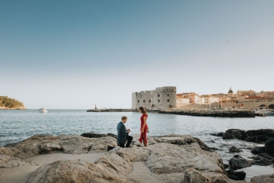 Dubrovnik engagement photo session