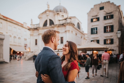 Dubrovnik engagement photo session