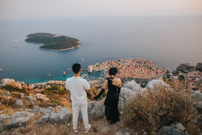 Dubrovnik, park Orsula & Srdj photo session