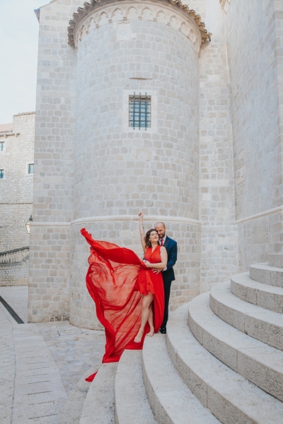 Couple photo shoot in Dubrovnik