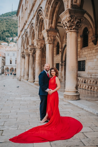 Couple photo shoot in Dubrovnik