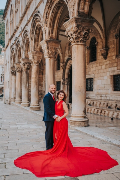 Couple photo shoot in Dubrovnik