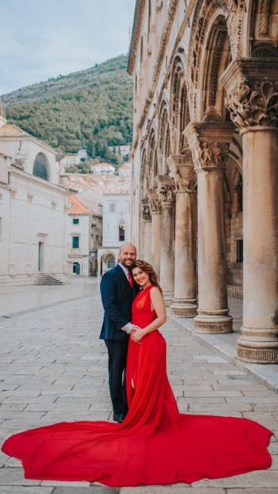 Couple photo shoot in Dubrovnik