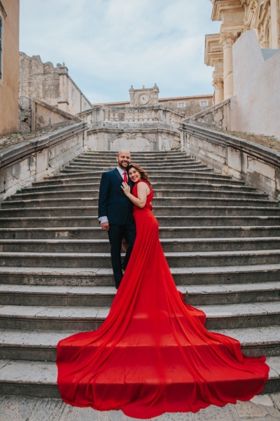 Couple photo shoot in Dubrovnik