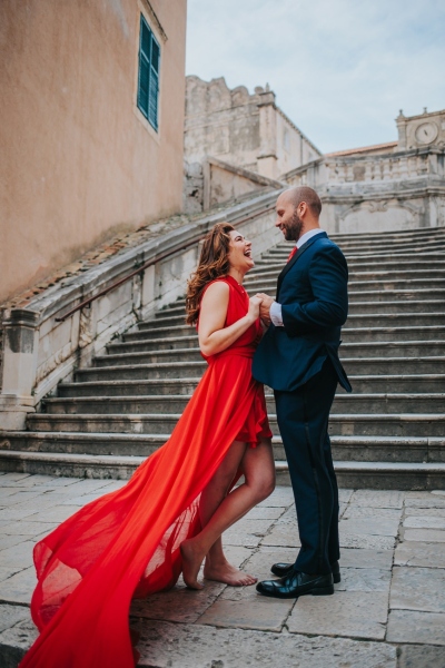 Couple photo shoot in Dubrovnik