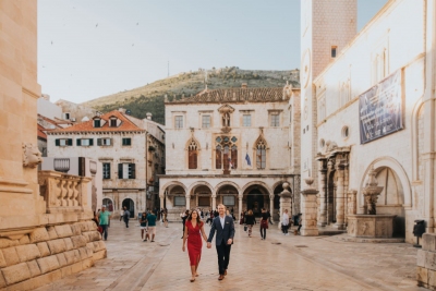 Dubrovnik engagement photo session