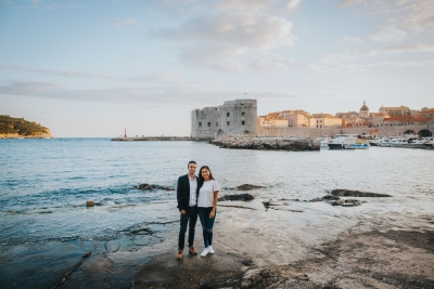 Dubrovnik engagement photo session