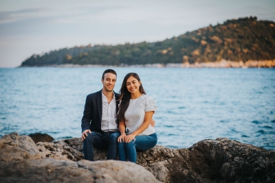 Dubrovnik engagement photo session