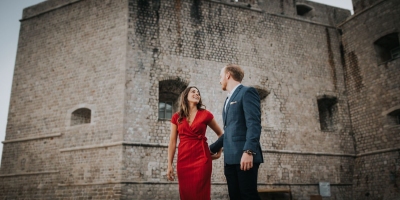 Dubrovnik engagement photo session