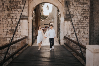 Dubrovnik, park Orsula & Srdj photo session