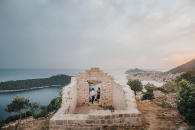 Dubrovnik engagement photo session