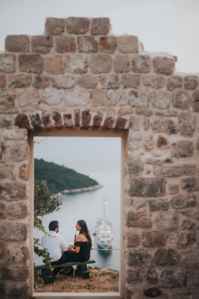 Dubrovnik engagement photo session