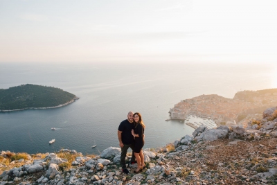 Dubrovnik engagement photo session