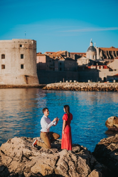 Secret proposal in Dubrovnik