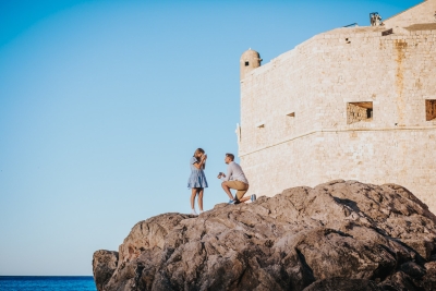 Secret proposal in Dubrovnik