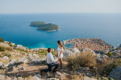 Secret proposal in Dubrovnik