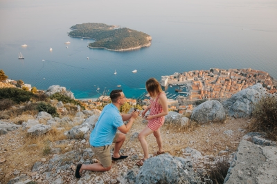 Secret proposal in Dubrovnik