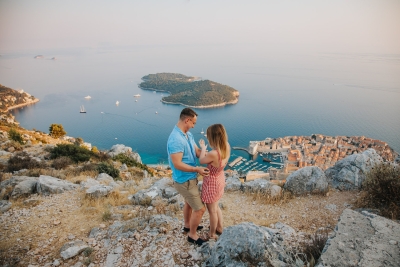 Secret proposal in Dubrovnik