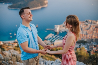 Secret proposal in Dubrovnik