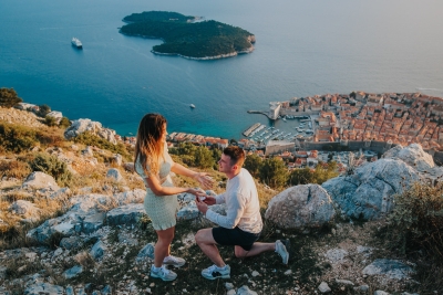 Secret proposal in Dubrovnik