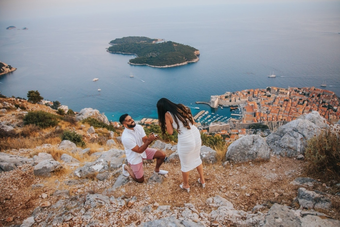 Secret proposal in Dubrovnik