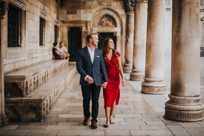 Dubrovnik engagement photo session