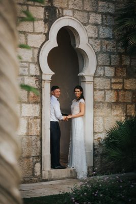 Dubrovnik Grand Villa Argentina wedding photo shoot