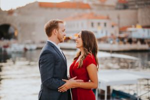 Wedding couple in Dubrovnik by Dubrovnik phographer